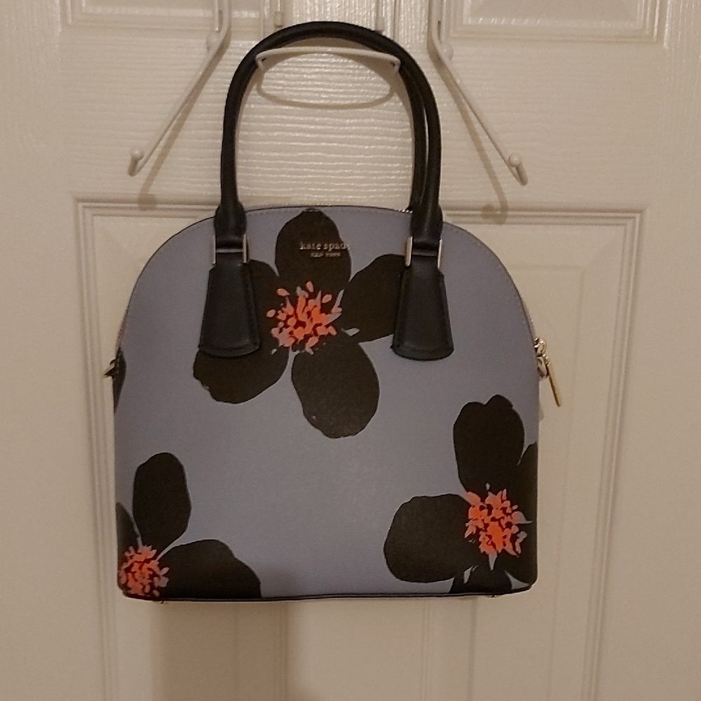 Kate Spade Sylvia Grand Flora Large Dome Satchel Handbag